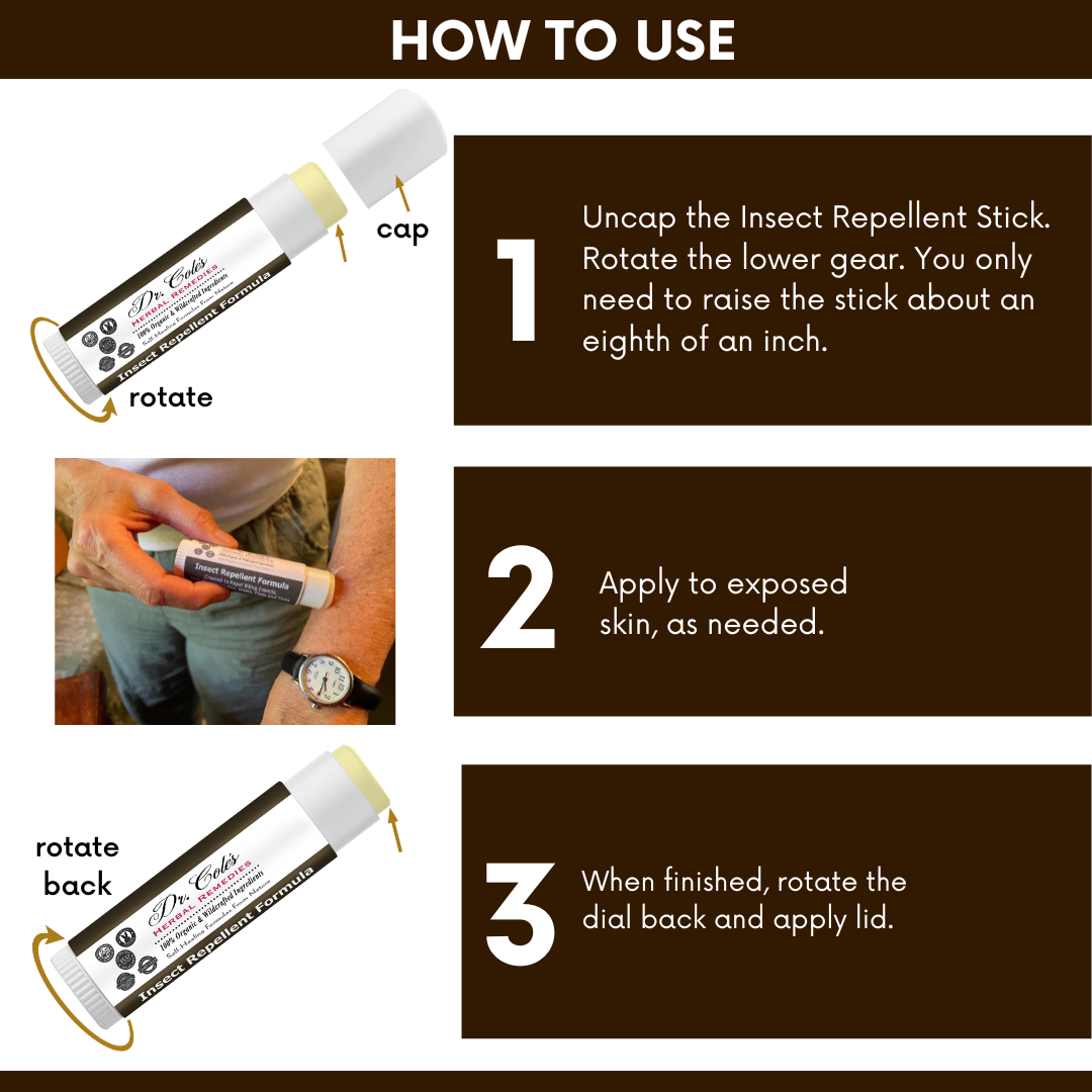 15 - Dr. Cole's Insect Repellent Stick